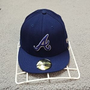 New Era Atlanta Braves Royal Blue Baseball Cap